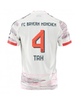 Bayern Munich Jonathan Tah #4 Replika Borta Kläder 2025-26 Kortärmad